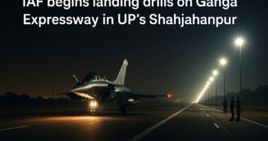 IAF begins landing drills on Ganga Expressway in UP' s Shahjahanpur