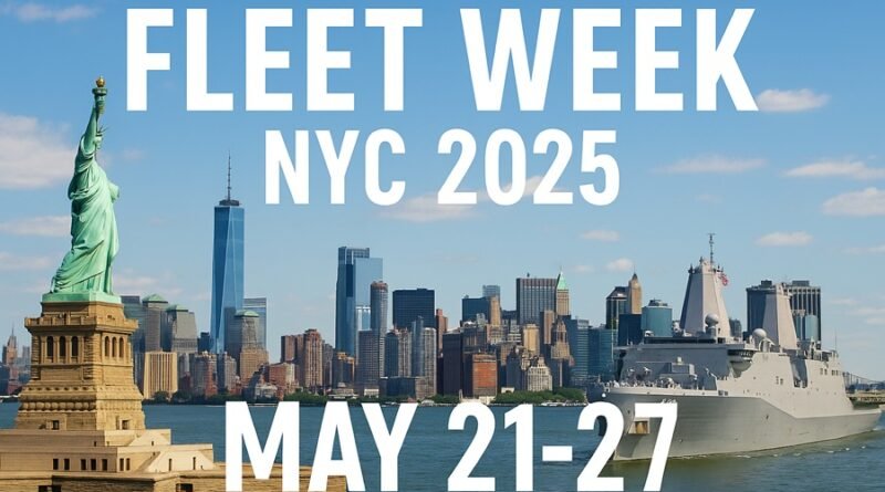 Fleet Week NYC 2025: A Grand Maritime Tribute to America’s Sea Services