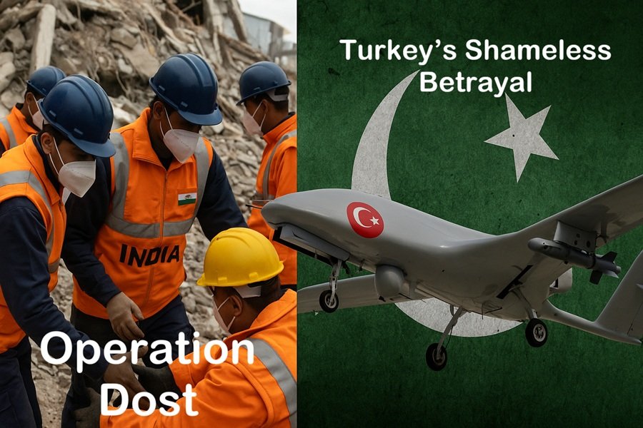 Turkey’s Shameless Betrayal: Drone Support to Pakistan in Operation Sindoor Raises Global Concern