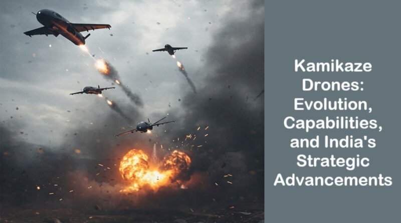 Kamikaze Drones: Evolution, Capabilities, and India's Strategic Advancements