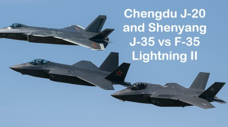 Chengdu J-20 and Shenyang J-35 vs F-35 Lightning II