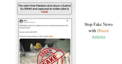 Fact Check: False Claim About Sukhoi Su-30MKI Being Shot Down in Muzaffarabad