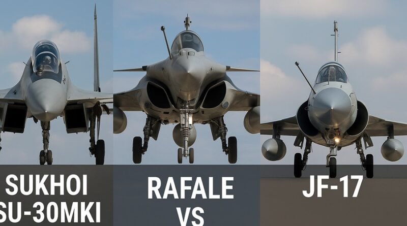 Sukhoi Su-30MKI vs Rafale vs JF-17