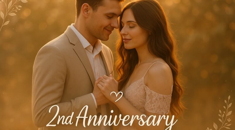 Heartfelt 2nd Wedding Anniversary Wishes, Quotes, And Messages For Your Husband