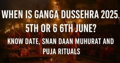 When Is Ganga Dussehra 2025, 5th Or 6th June?