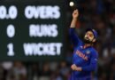 Who was the first player to take a wicket on the 0th ball in men's international?