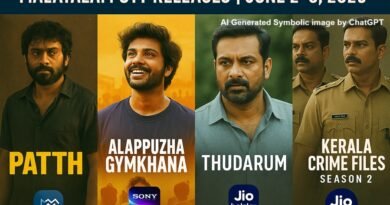 New Malayalam OTT Releases This Week (June 2 to 8, 2025)