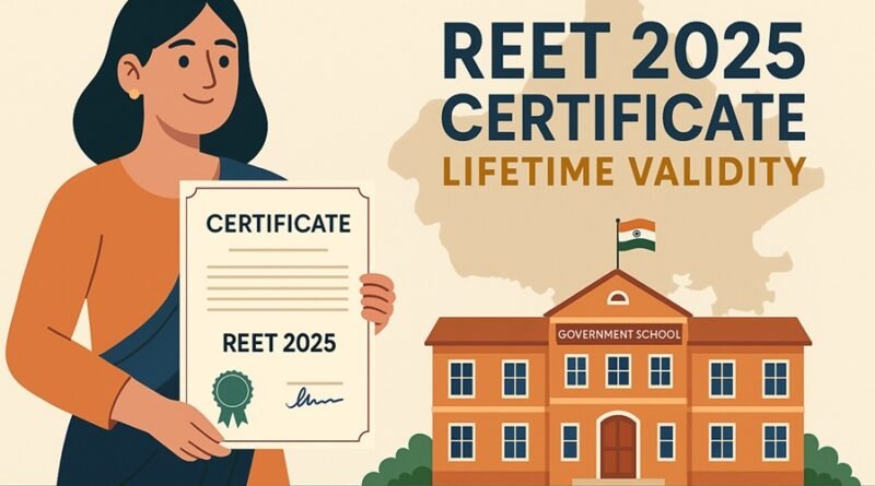 REET 2025 Certificate Download