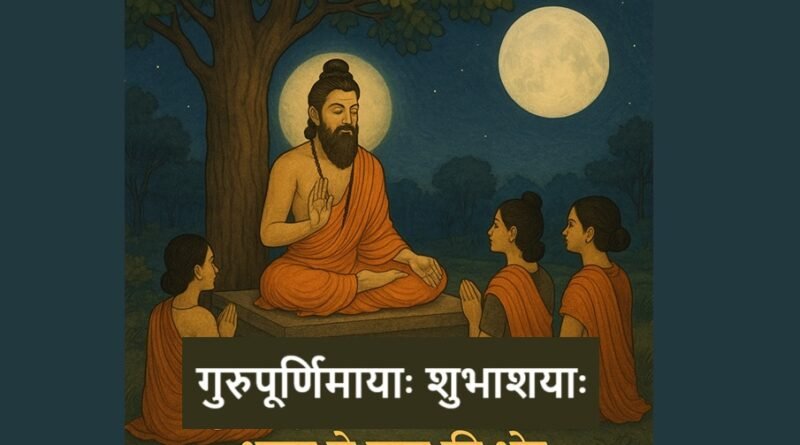 Guru Purnima 2025 Sanskrit Wishes and Captions: Date, Significance & 50+ शुभकामनाएं