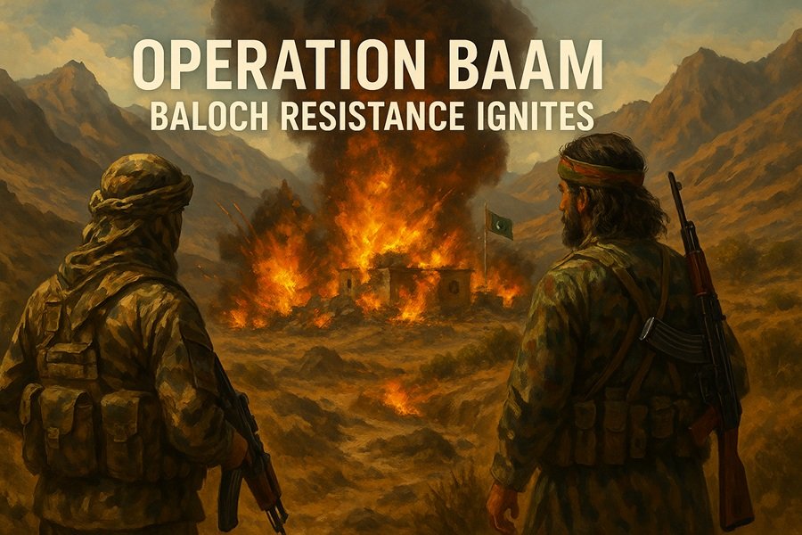 Operation BAAM Launched by Baloch Liberation Front: A Major Blow to Pakistan’s Military Establishment