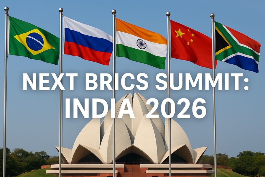 Where Will the Next 18th BRICS Summit 2026 Be Held? India Set to Host in 2026 After Brazil’s 2025 Chairmanship