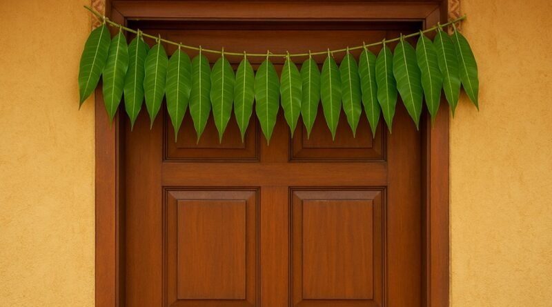 Why Mango Tree Leaves Are Used on Doors During Indian Festivals