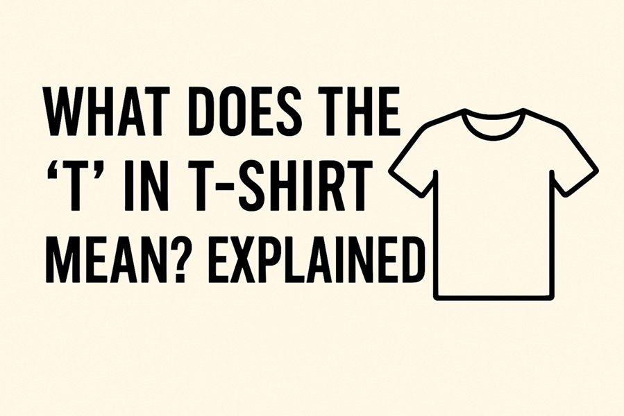 What Does the ‘T’ in T-Shirt Really Mean? Origin and History Explained