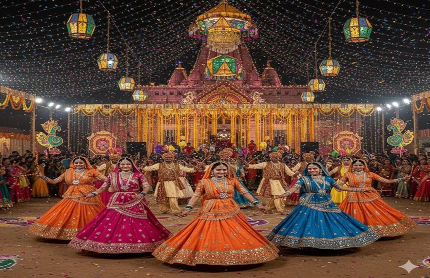 50+ Garba Captions For Instagram: Post Aesthetic Pictures This Navratri 2025