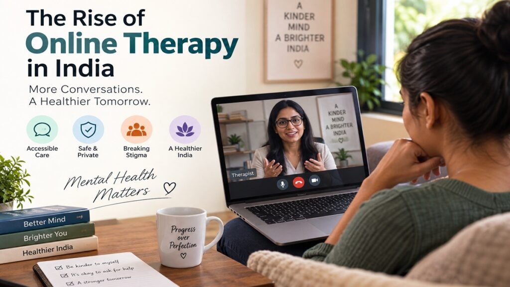 The Rise of Online Therapy in India