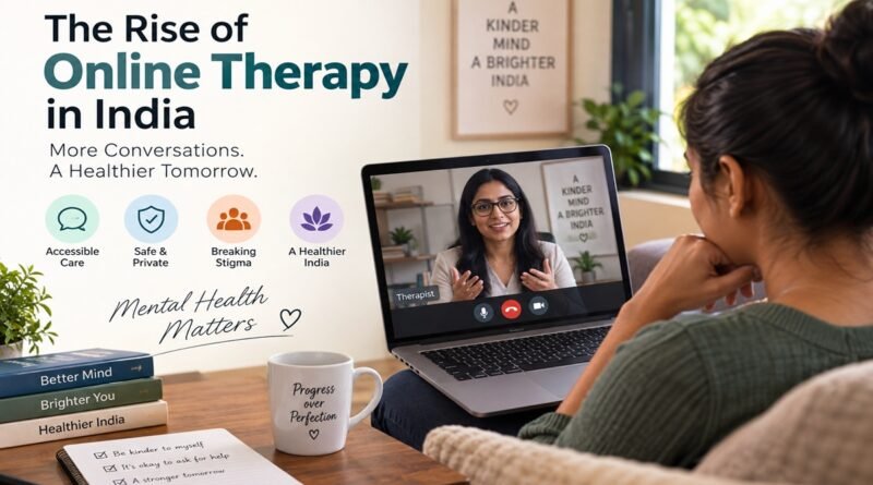 The Rise of Online Therapy in India
