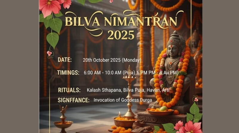 Bilva Nimantran 2025: Date, Timings, Rituals, and Significance
