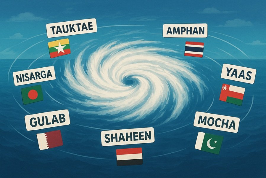 How Are Cyclones Named? Mechanism, Rules, and Global Process Explained