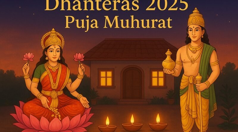 Dhanteras 2025 Puja Muhurat, Date, and Significance