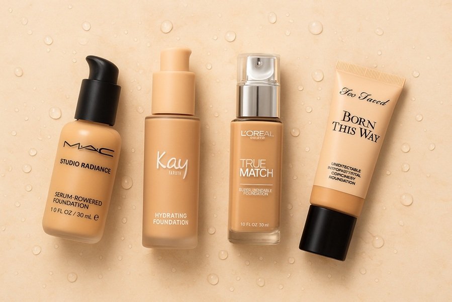 Top 7 Foundations for Dry Skin in India 2025