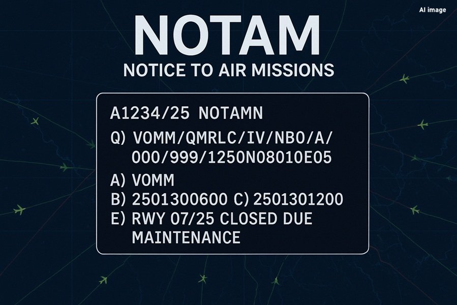 NOTAM: Meaning, Purpose, Types, and Importance in Aviation Safety