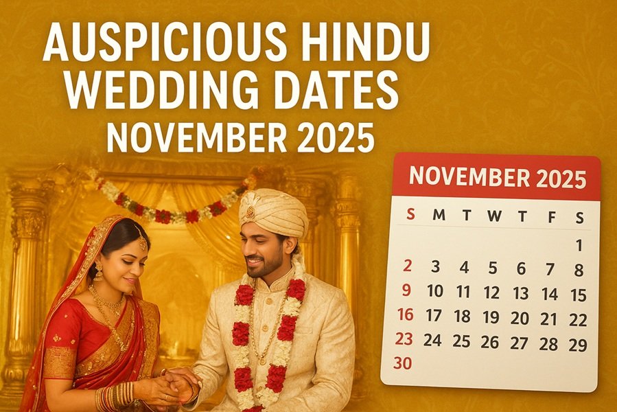 Auspicious Wedding Dates in November 2025