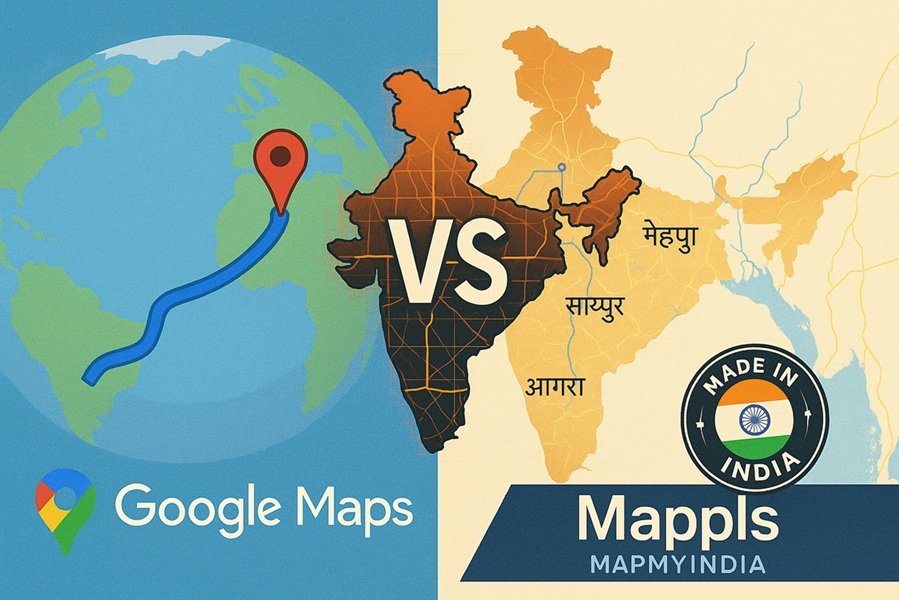 Mappls vs Google Maps: India’s Navigation Battle for Accuracy, Privacy, and Innovation