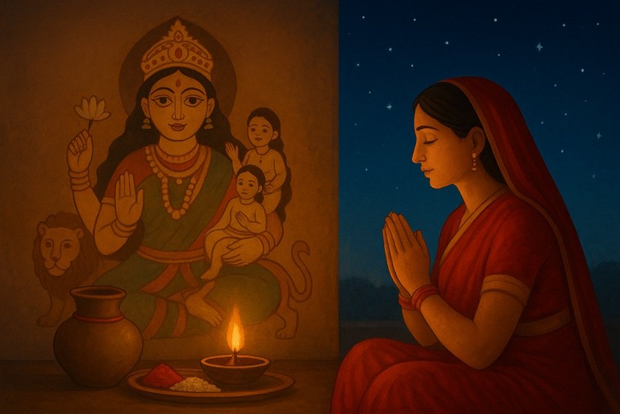 Ahoi Mata Vrat Katha (अहोई माता व्रत कथा) – Story, Significance, and Rituals