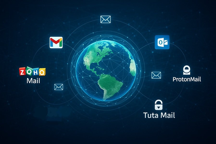 Best Email Services in 2026: The Future of Secure, Smart & Connected Communication