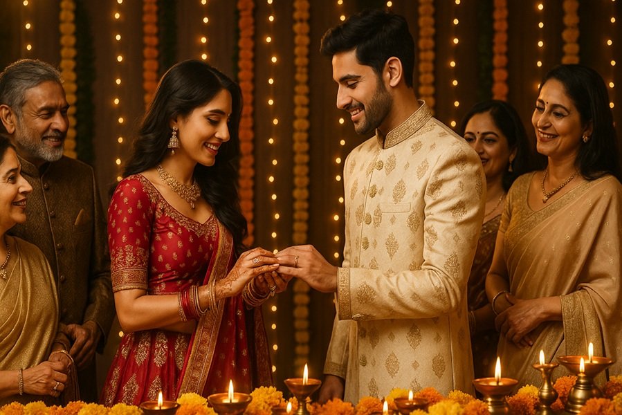 100+ Engagement Wishes, Captions, and Quotes for Indians (Traditional, Modern & Heartfelt)