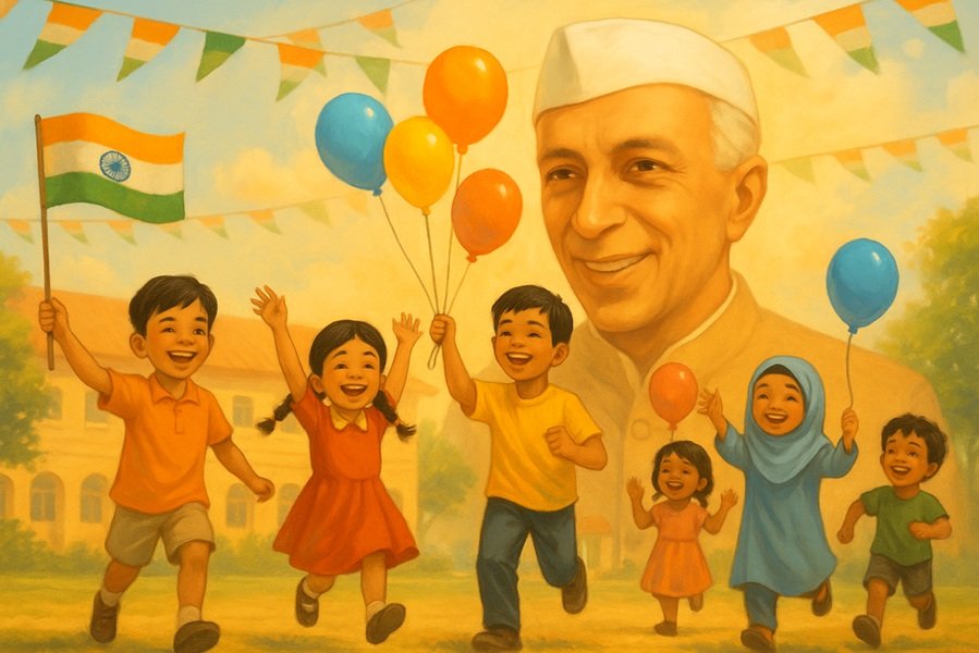 80+ Children’s Day Captions, Quotes & Wishes for India (November 14)