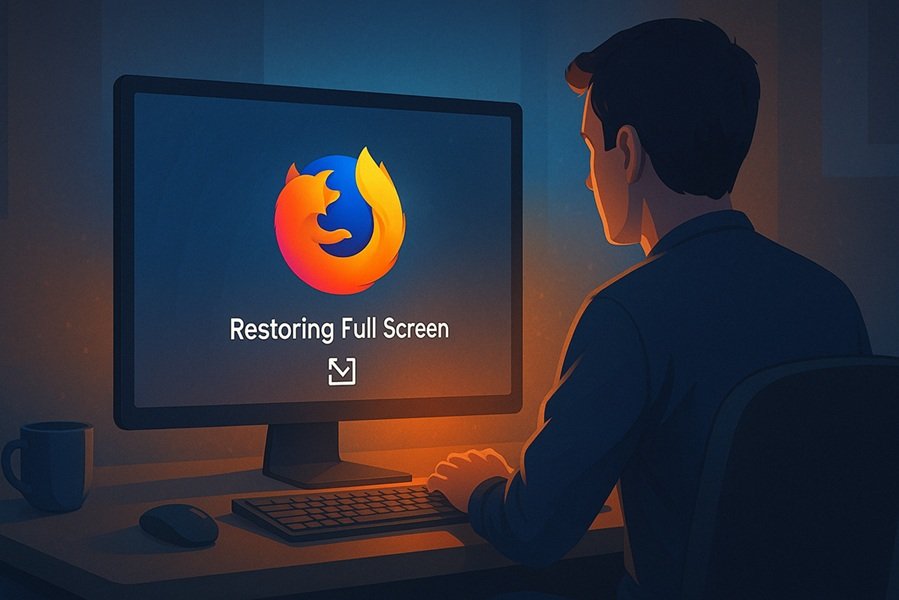 How to Fix Firefox Full Screen Problem