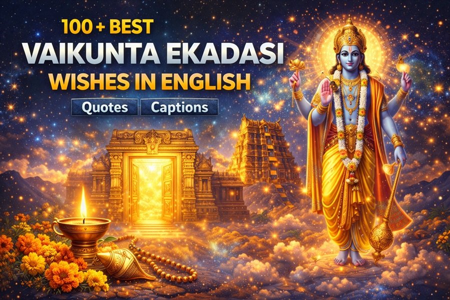 100+ Best Vaikunta Ekadasi Wishes in English, Quotes, and Captions