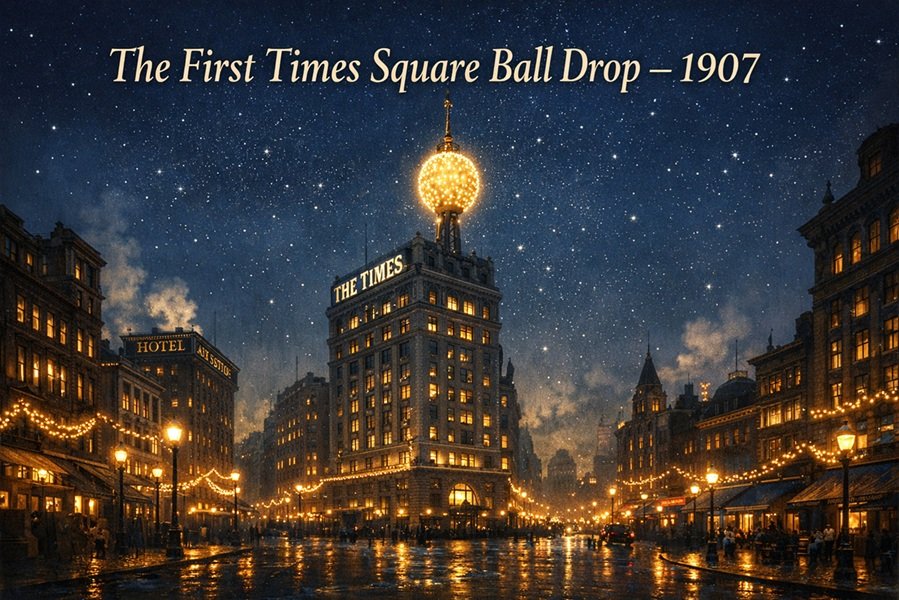 When Did the New Year’s Eve Ball First Drop in Times Square?