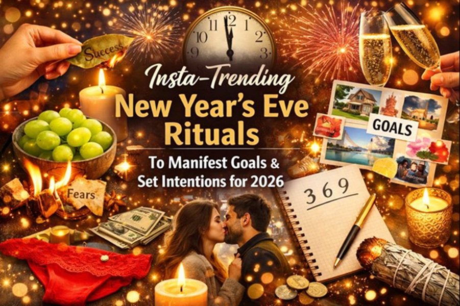 Insta-Trending New Year’s Eve Rituals to Manifest Goals and Set Intentions for 2026