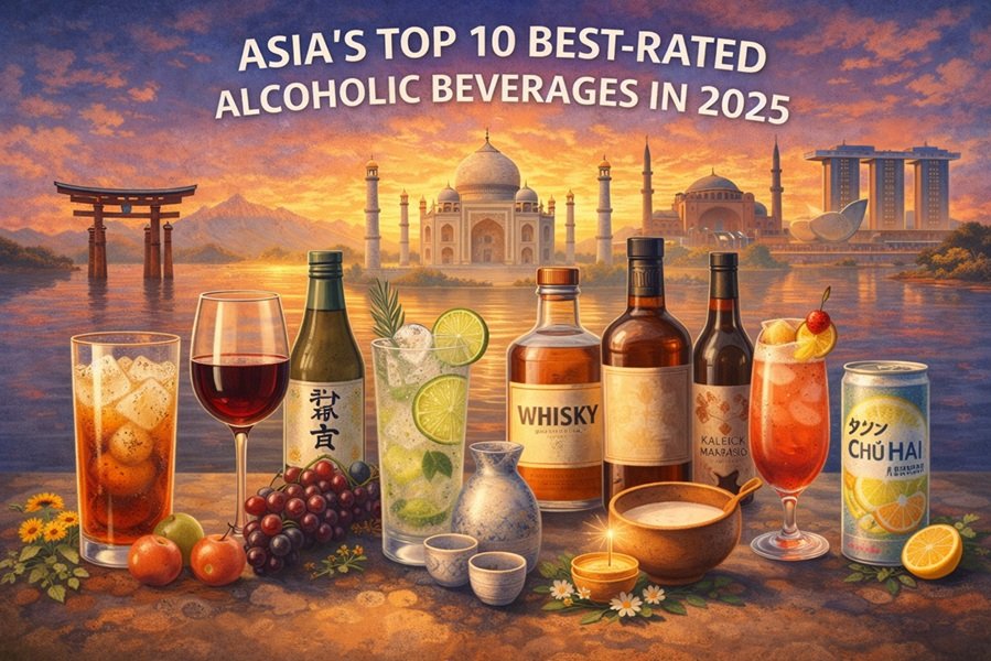 Asia’s Top 10 Best-Rated Alcoholic Beverages in 2025