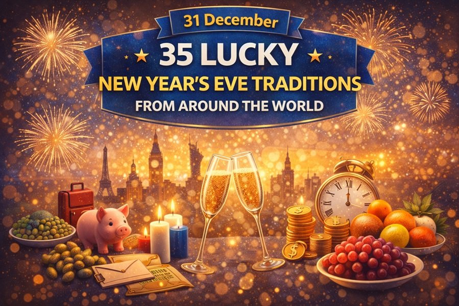 35 Lucky New Year’s Eve Traditions From Around the World