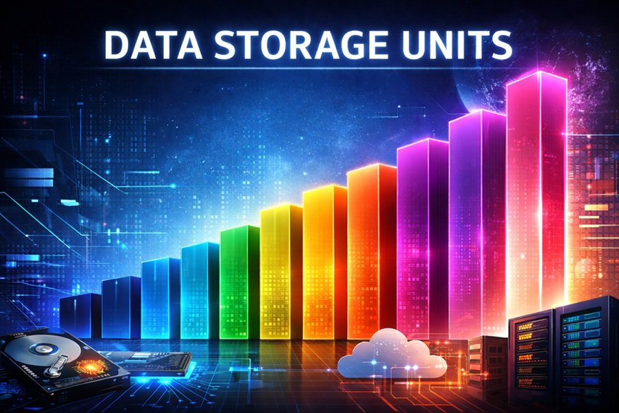 Computer Data Storage Measurement Units Explained