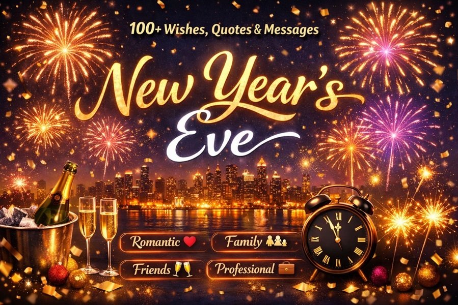 New Year’s Eve Captions for Instagram & WhatsApp Status