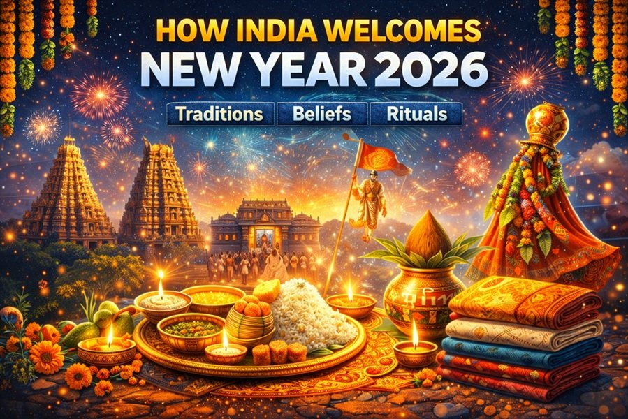 How India Welcomes New Year 2026: Traditions, Beliefs and Rituals