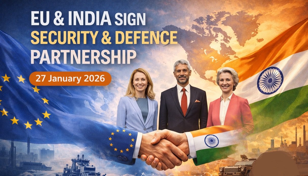 Security and Defence: EU and India Sign Landmark Security & Defence Partnership