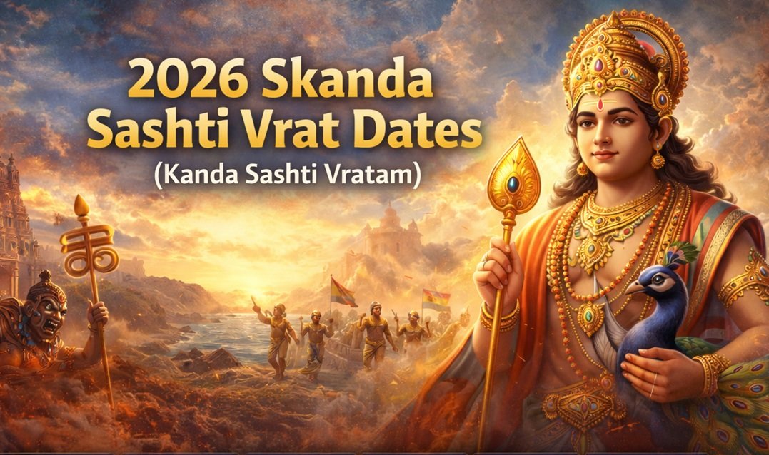2026 Skanda Sashti Vrat Dates (Kanda Sashti Vratam)