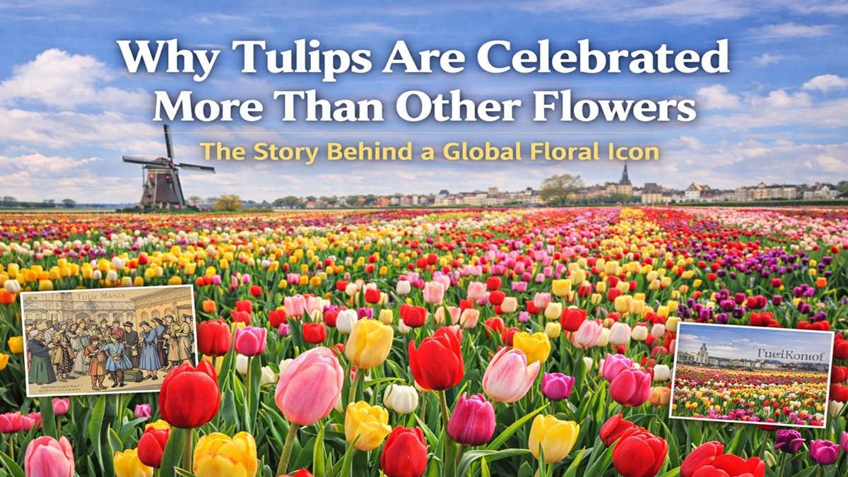 Why Tulips Are Celebrated More Than Other Flowers: The Story Behind a Global Floral Icon