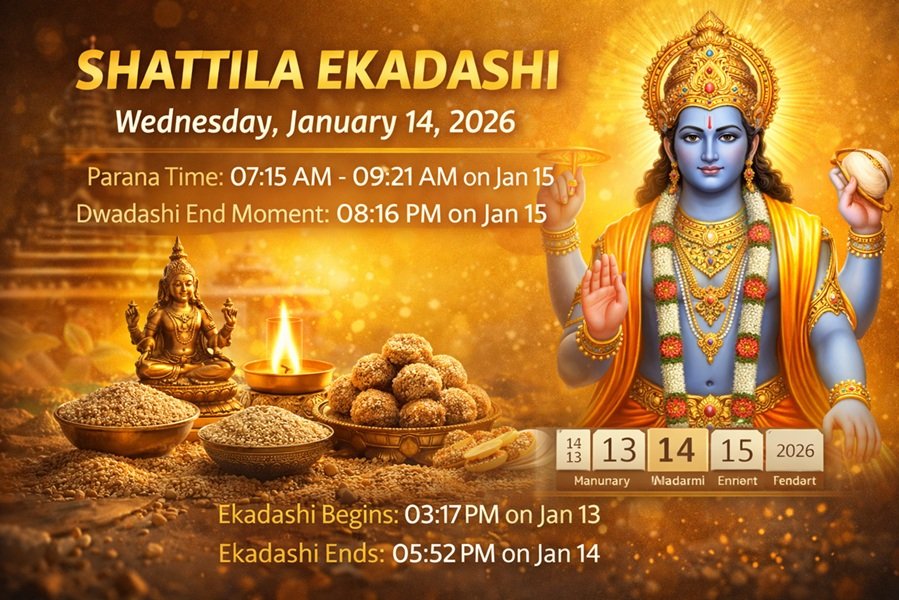 Shattila Ekadashi Wishes, Captions & Quotes