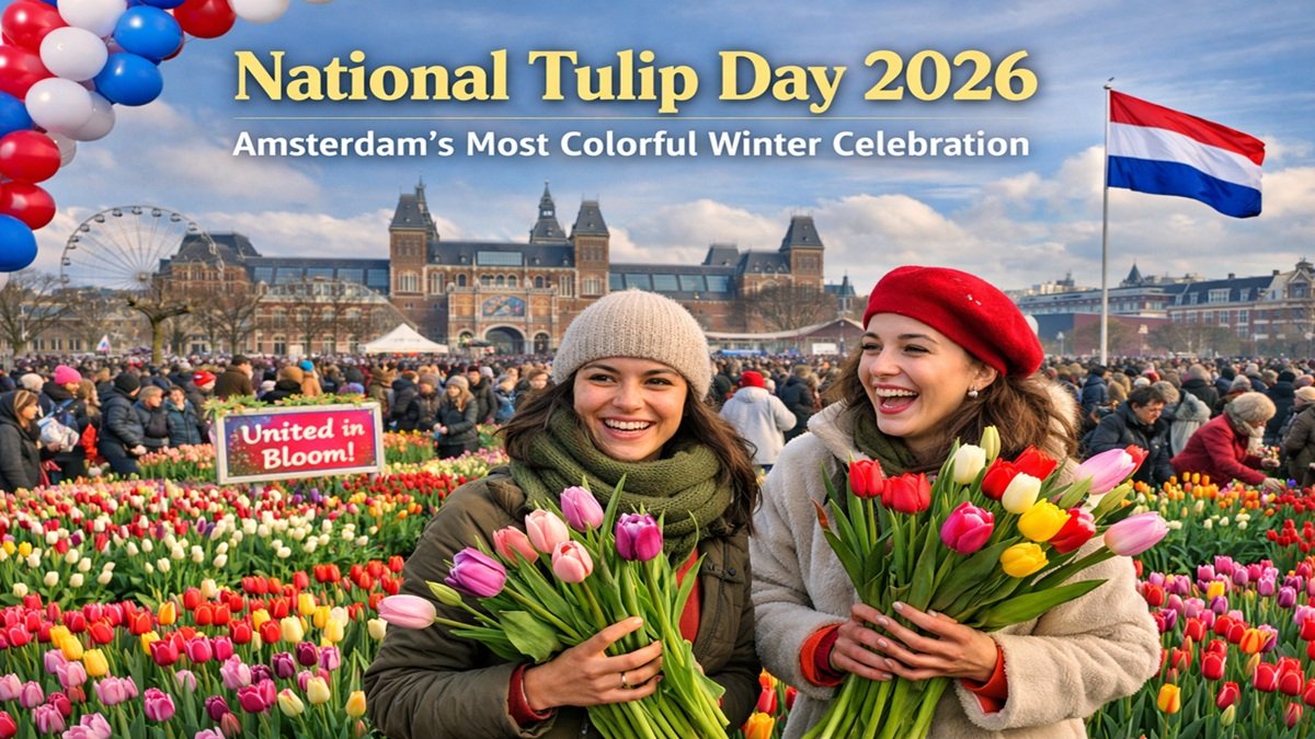 National Tulip Day 2026: Amsterdam’s Most Colorful Winter Celebration
