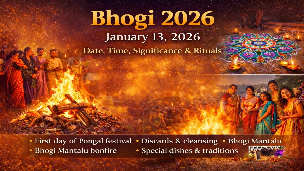 Bhogi 2026: Date, Time, Significance, Rituals, and How the Festival Is Celebrated Across South India