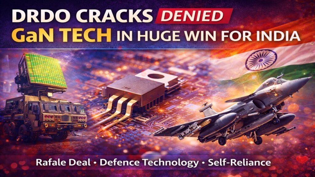 DRDO Masters GaN Semiconductor Technology Once Denied in the Rafale Deal: Why This Is a Major Strategic Victory for India