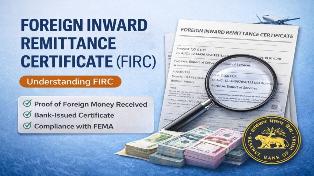 What Is a Foreign Inward Remittance Certificate (FIRC)