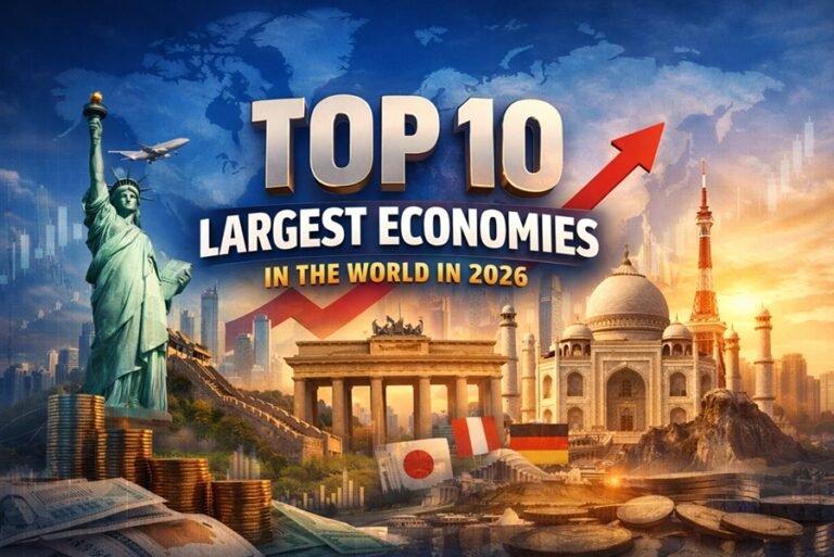 Top 10 Largest Economies in the World in 2026: GDP Rankings - Bharat ...