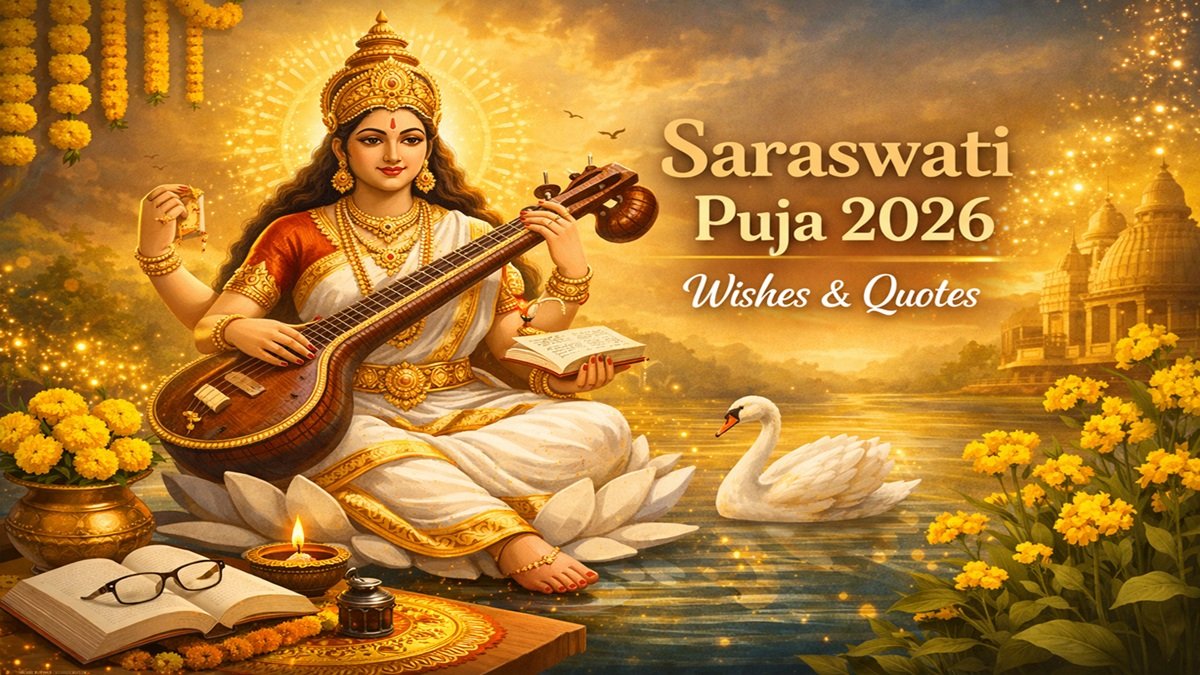Saraswati Puja Wishes & Quotes 2026